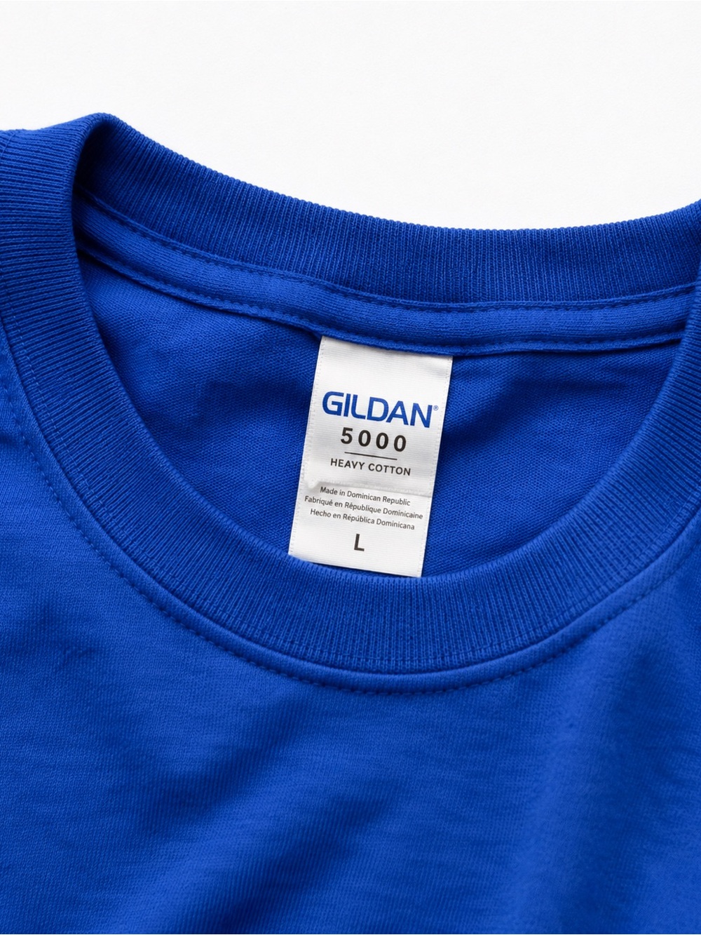Gildan Royal Blue Shark Species Graphic Tee - Picture 2 of 4
